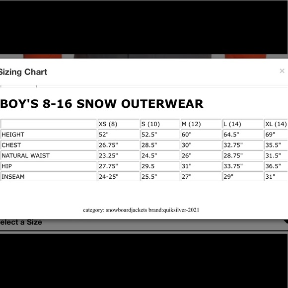 Quiksilver Mission Youth Jacket - Picture 8 of 8